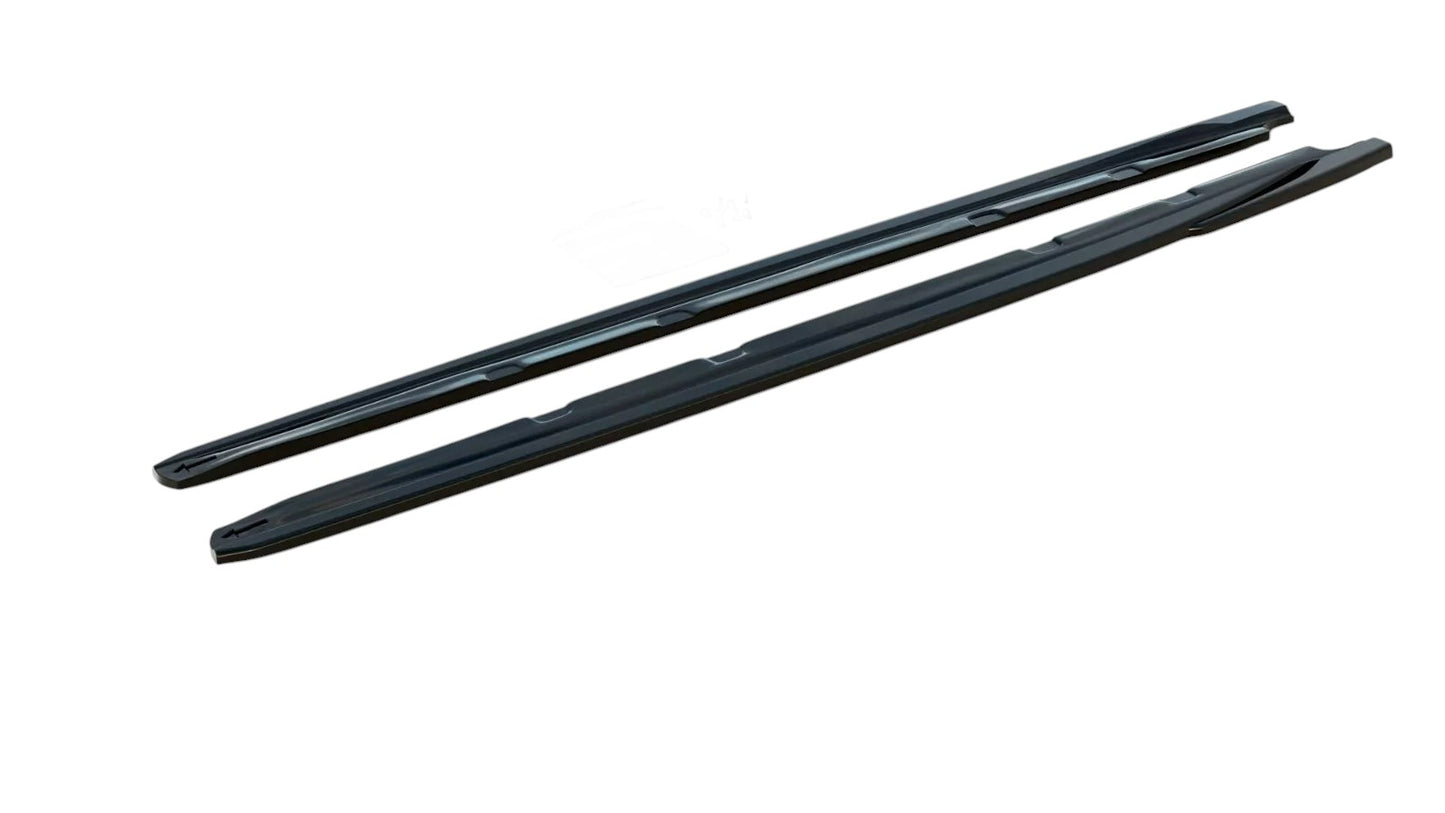 ✨MINIGONNE laterali V5 design lucido ABS per SEAT Leon Cupra/FR Mk3 FL 17-19✨