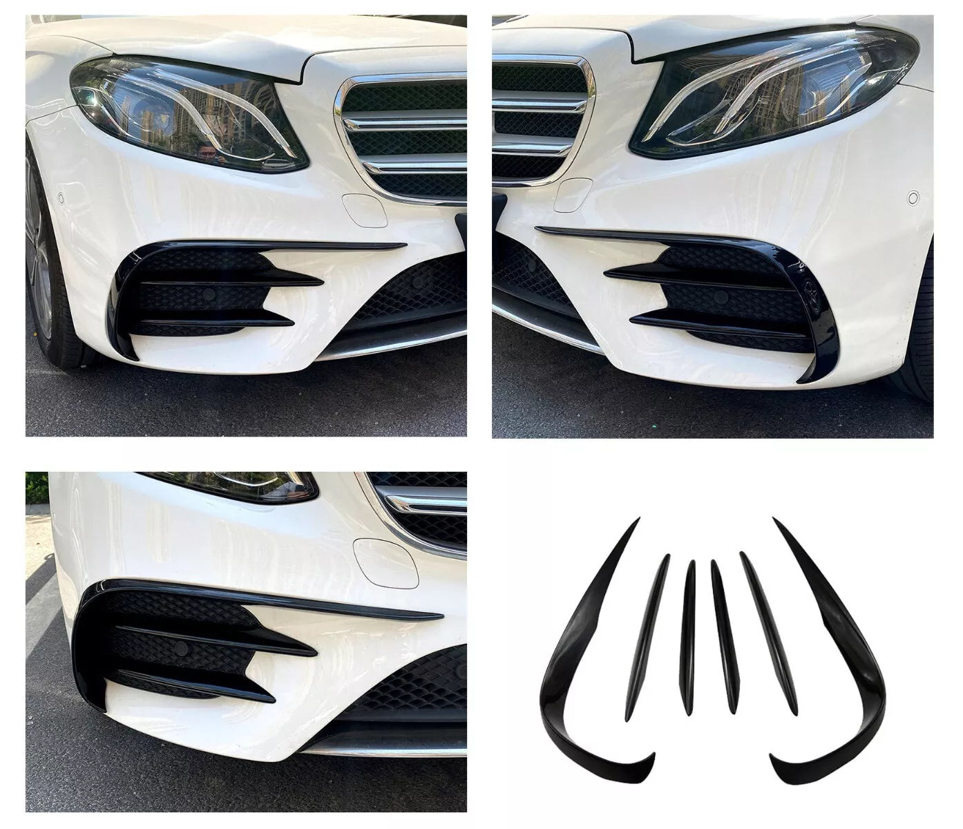 🤩AERO FLAPS Adatto per MERCEDES W213 C238 CLASSE E AMG LINE (pre-lifting)🤩