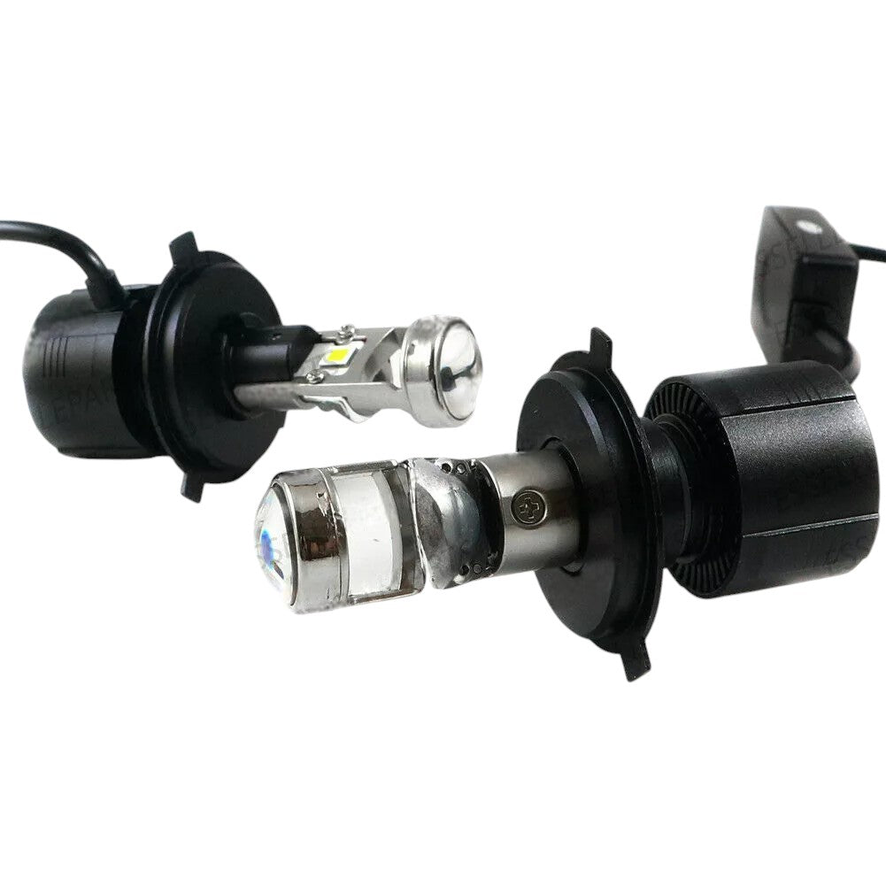 💕 KIT BI-LED H4 PER NISSAN LEAF ZE0 18000 LUMEN 6000K 💕