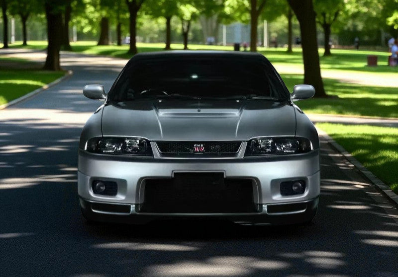 💫Paraurti Anteriore per Nissan Skyline R33 GTS – Grembiule Sportivo Frontale 💫