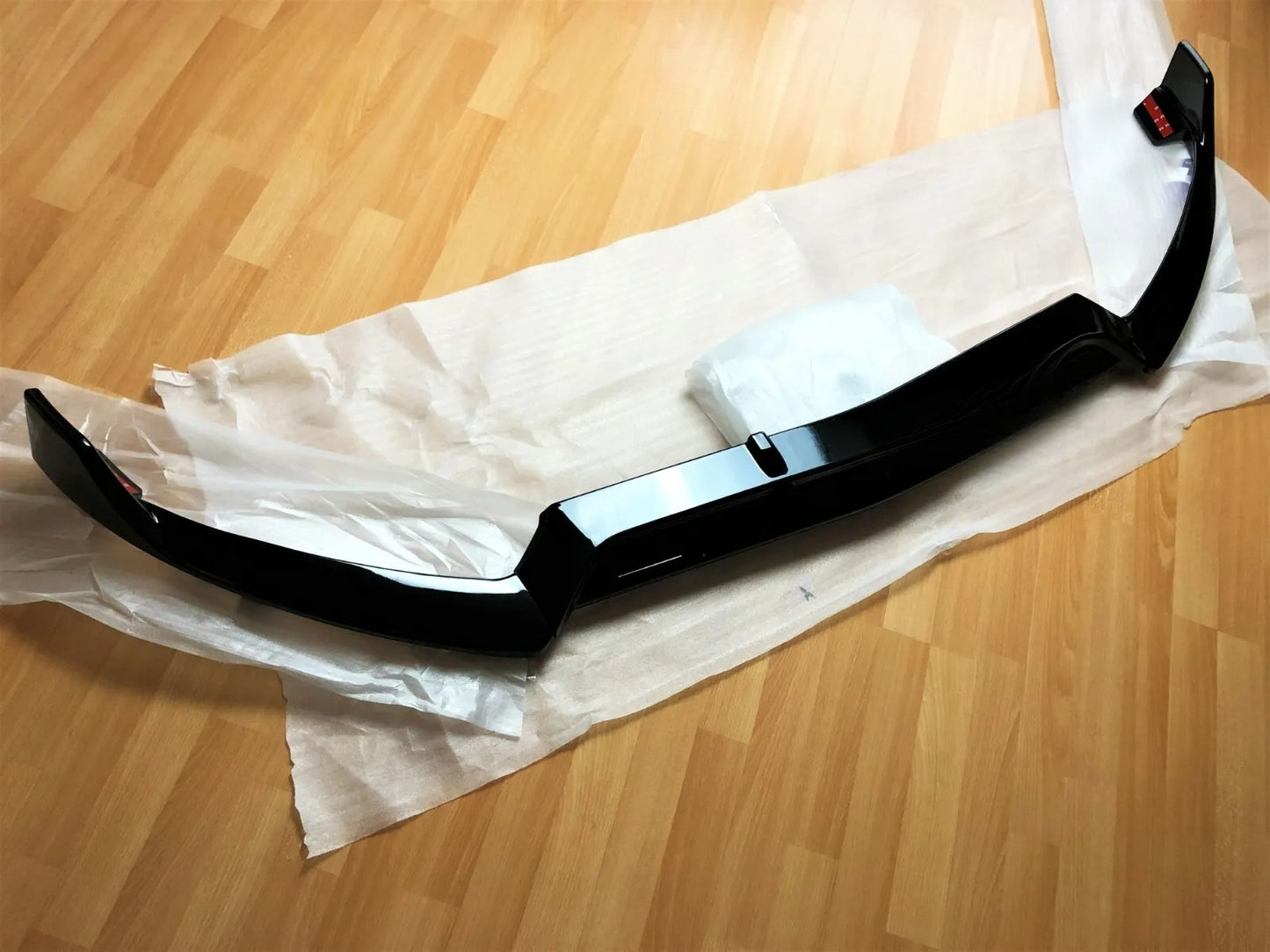 😍Black Gloss Front Spoiler suitable for Mercedes C-Class W205 AMG Line C43