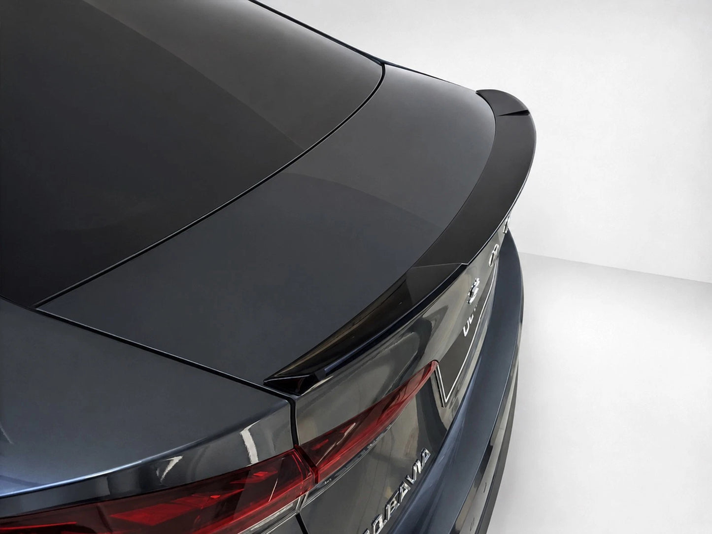 👉Spoiler Labbro Posteriore Baule Stile RS Skoda Octavia MK4 PU Non Verniciato👈