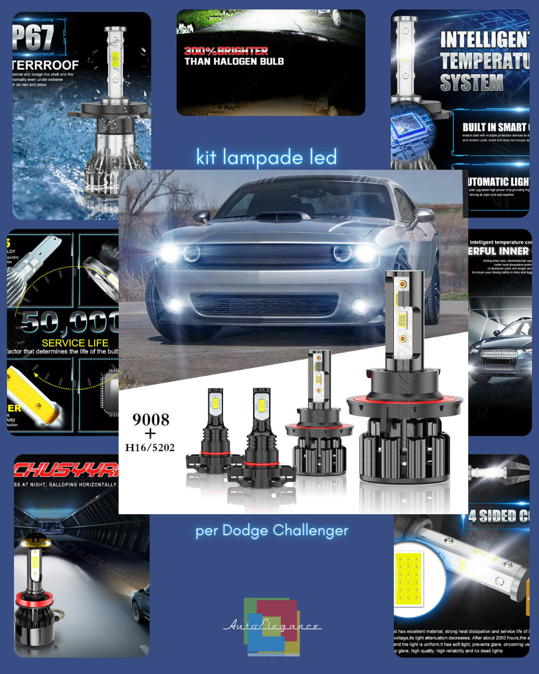 kit led für Dodge Challenger 2009-2014