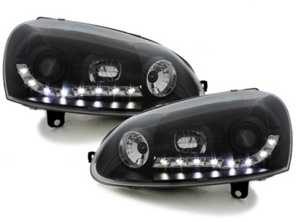 💫ART.6421 FARI DAYLIGHT NERI per VW GOLF 5💫