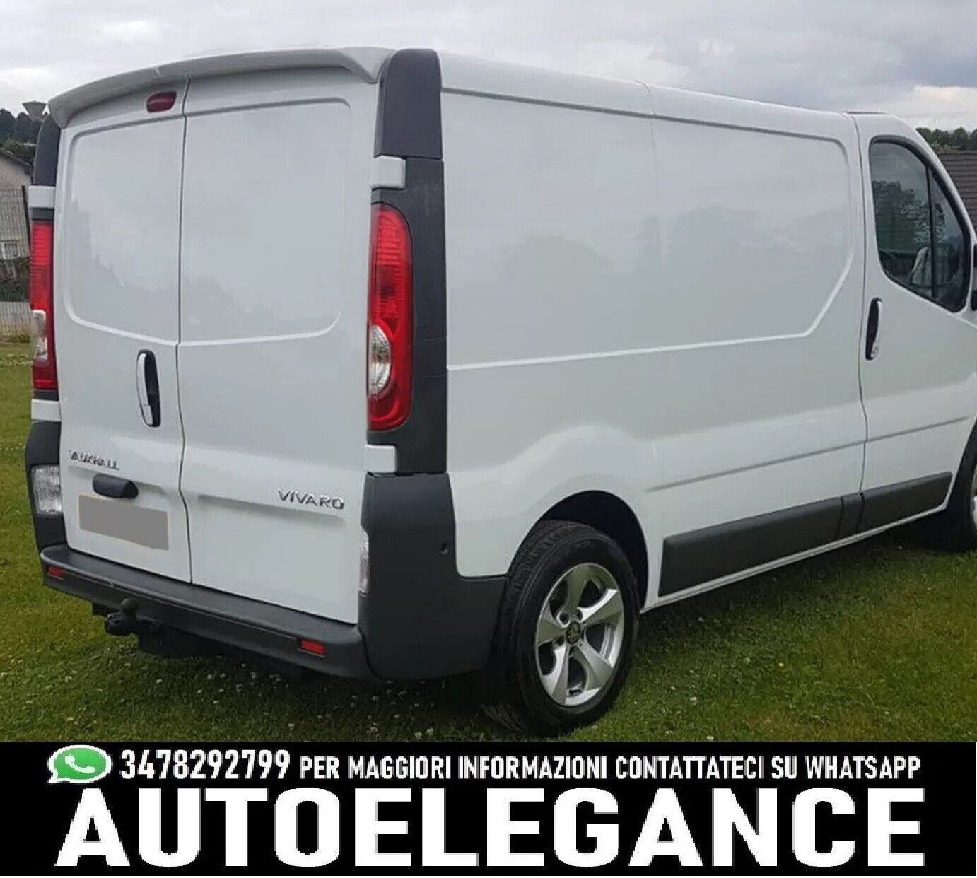 Roof Spoiler Doors Barn Opel Vivaro A (2001-2014)