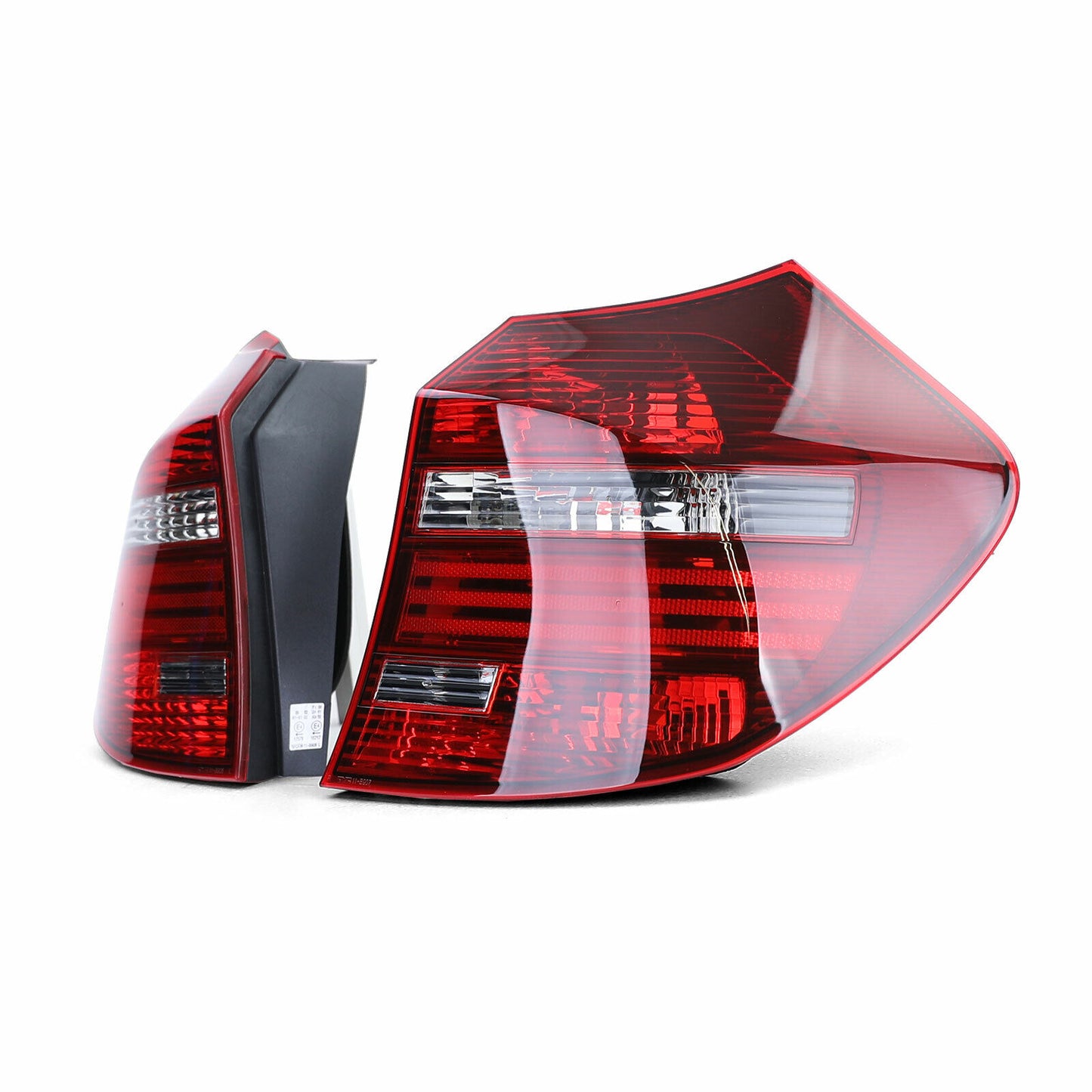 Coppia fanali posteriori fumé neri TYC adatti per BMW E81 E87 07-12 AUTOELEGANCERICAMBI