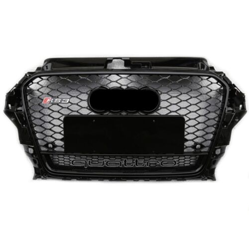 💫ART.3929 Griglia Radiatore per Audi A3 8V1 Sline S3 13-16 (Nero Lucido)💫