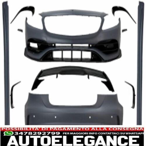 body kit completo adatto per mercedes classe a w176 (2012-2018) a45 design AUTOELEGANCERICAMBI