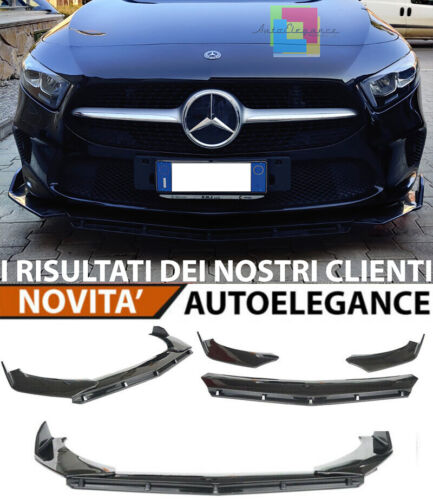Mercedes Classe A W177 Paraurti Standard Separatore Nero AMG - 3P - CV