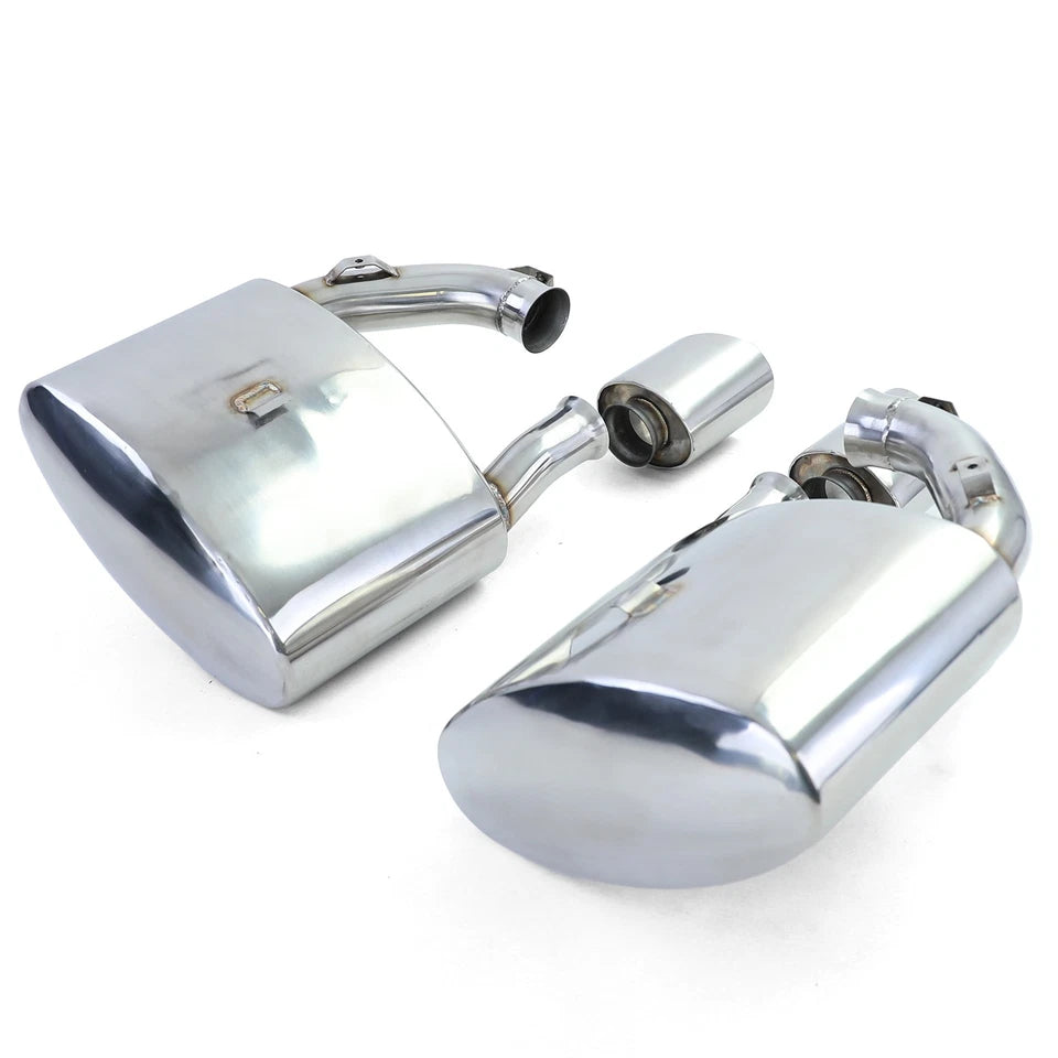 💫Scarico Posteriore Sportivo in Acciaio Inox con Terminali per Porsche 911💫