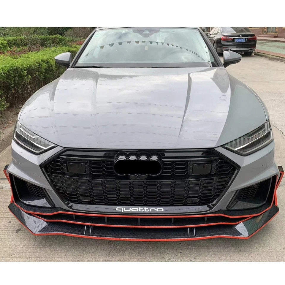 π₯ART.5882 GRIGLIA ANTERIORE NERO LUCIDO PER AUDI A7 C8/S7 2019β2024π₯