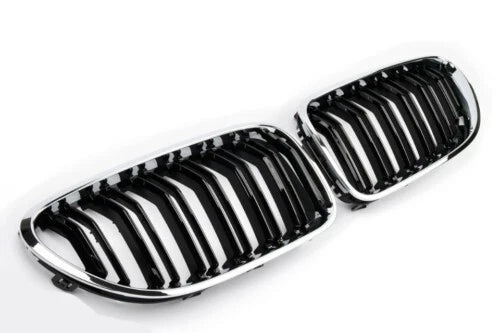 Adatto per BMW Serie 6 F06 F12 F13 Sport Doppio Ponte Cromato Nero-Mostra I