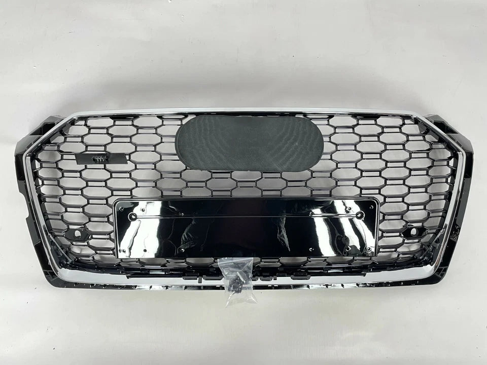 🔥ART.4314 GRIGLIA ANTERIORE NIDO D’APE STILE RS5 CROMATA PER AUDI A5 F5 2016+🔥