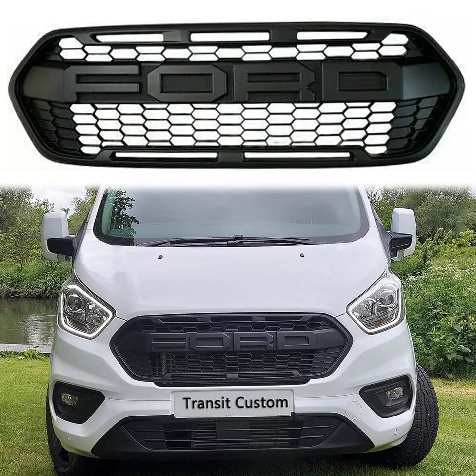 💕ART.5803 GRGLIA NERA ADATTA PER FORD TRANSIT COSTUM 2018-2023 RAPTOR LOOK💕