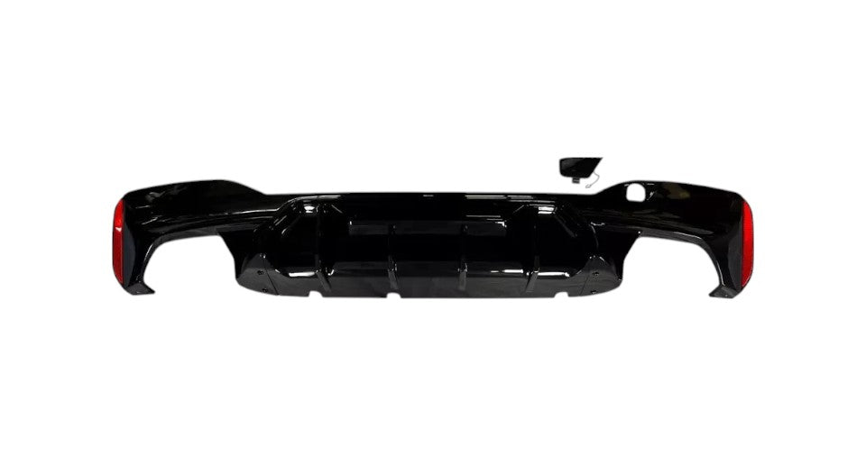 💕 Diffusore Posteriore 4 Uscite Nero Lucido per BMW G30 M Sport 2018–2020 💕