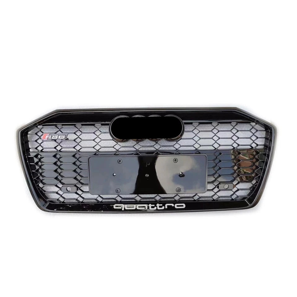 💕ART.5820 GRGLIA NERA LUCIDA ADATTA PER AUDI A6 S6 C8 2019-2023 LOOK RS6💕