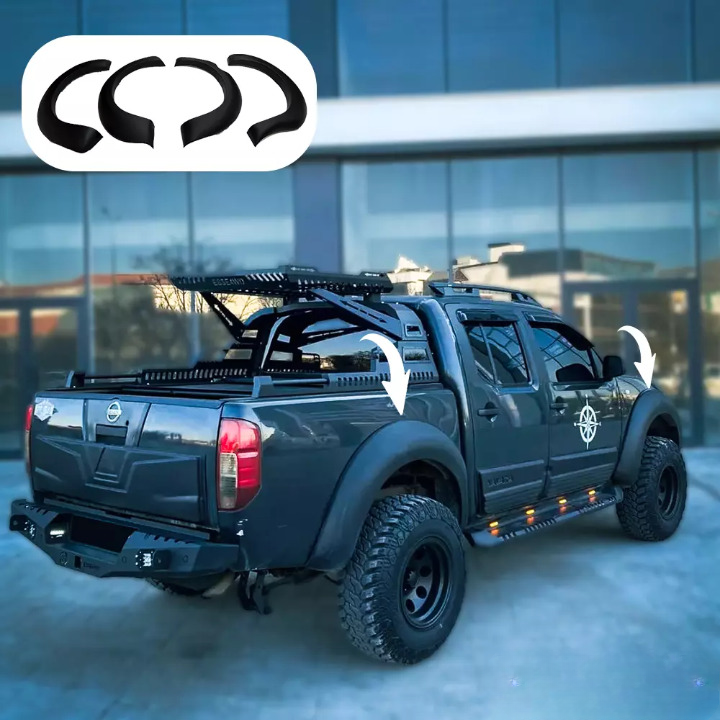 ⭐ Parafanghi adatto per NISSAN Navara D40 2005-2010 con ABE TÜV ⭐