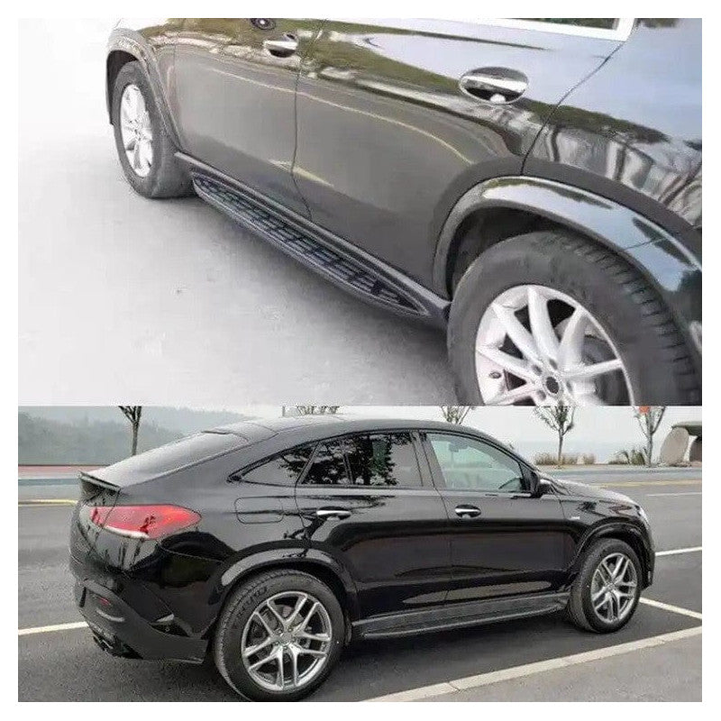 PEDANE LATERALI NERE mercedes-benz gle coupe c167 2020+ black
