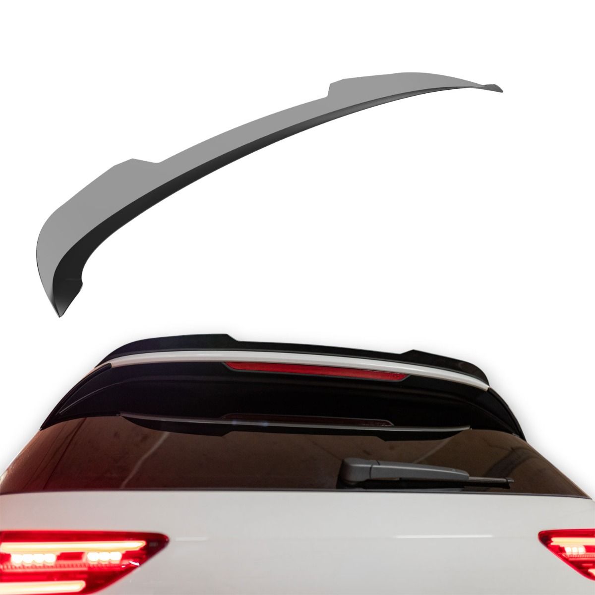 2416⭐Spoiler sul tetto adatto per Volkswagen GTI GTE GTD R-Line R Mk8 20–24⭐