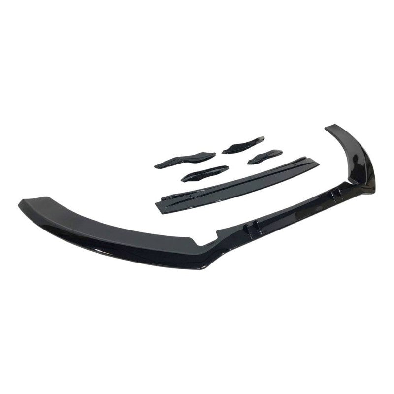 ART.4191 TCA0280 Splitter (Nero lucido) per Audi A6 2016-2018 look RS6