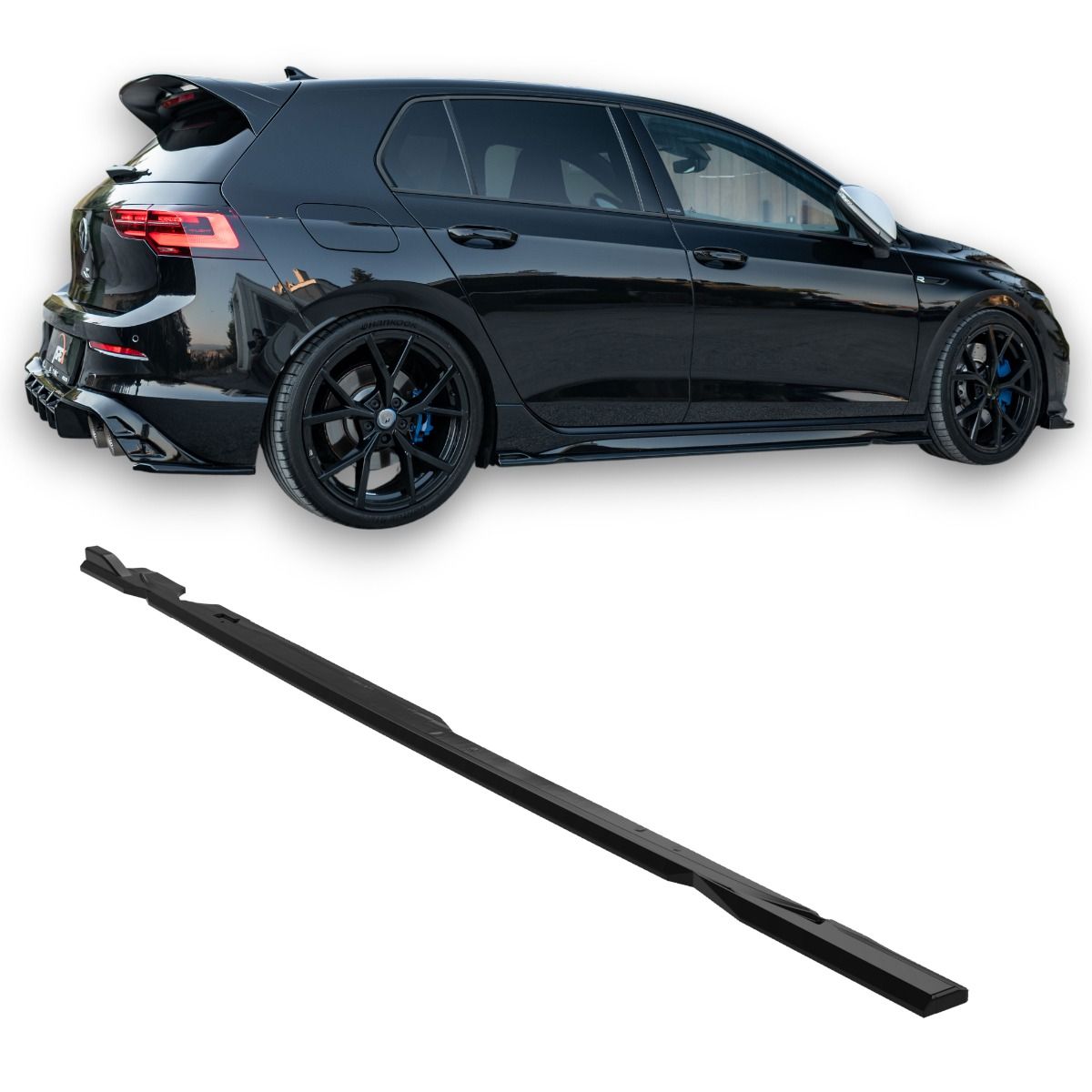 2419⭐Sotto Minigonne laterali adatte per Volkswagen Golf MK8 R 20-24⭐