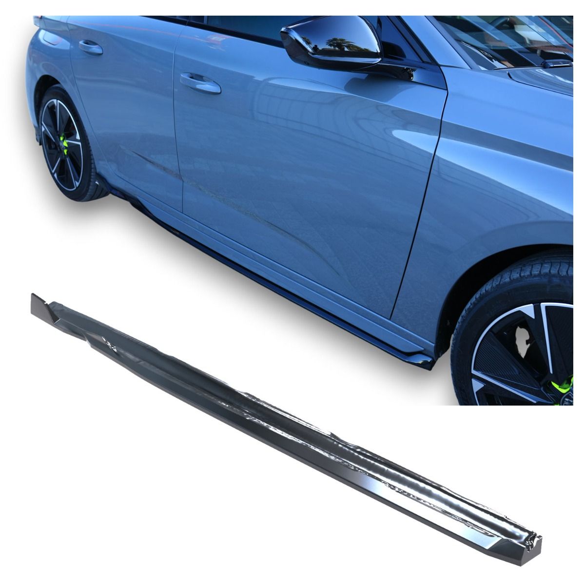 ⭐5685 Minigonne laterali adatte per Peugeot 308 GT Mk3 Hatchback e SW (2021–)⭐