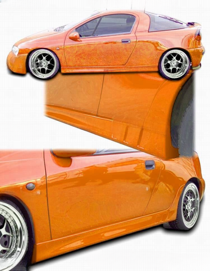 ❤️Minigonne Laterali Compatibili con OPEL Tigra A – Design Sportivo❤️