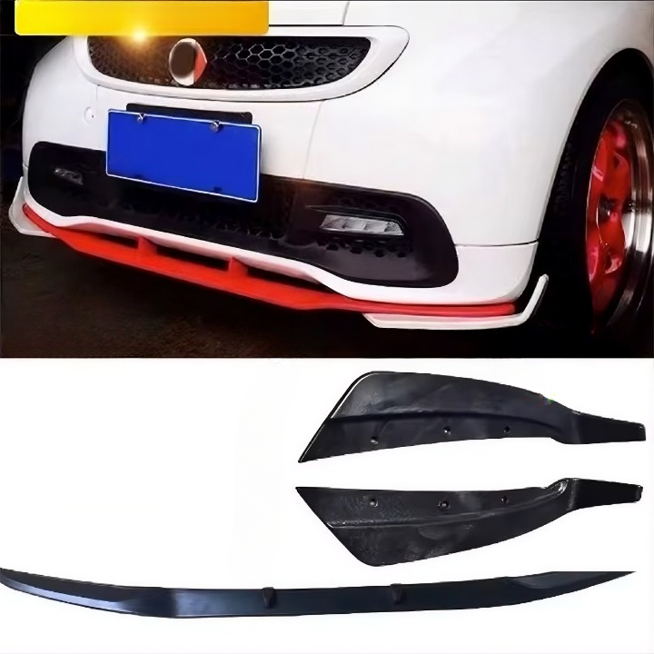 💫ART.8319 Splitter Anteriore per Smart Fortwo 451 2007+💫