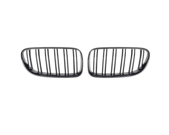 🔥ART.2669 Griglia Sportiva Doppia Lamella Nero Lucido per BMW Serie 3 E92 🔥