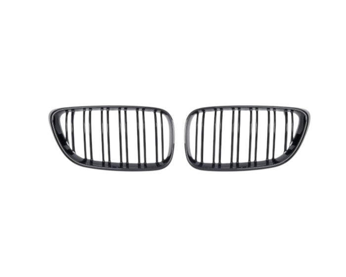 🔥ART.2706 Griglia Sportiva Doppia Lamella Nero Lucido per BMW F22 / F23 / F87🔥