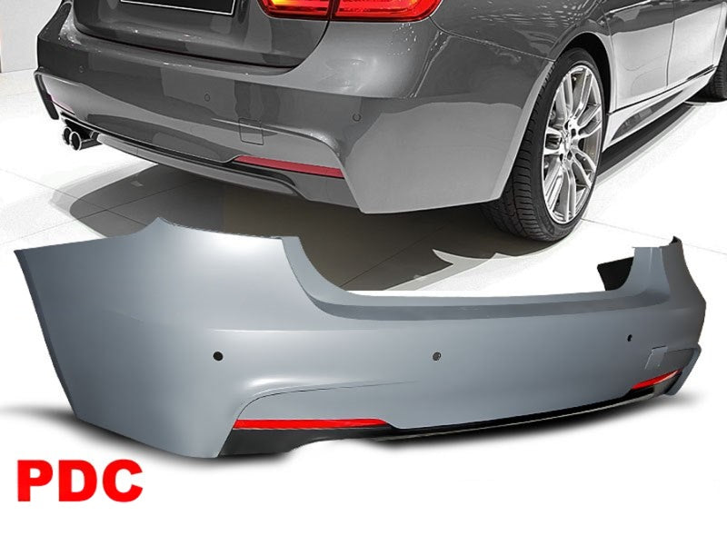 💫ART.10352 PARAURTI POSTERIORE SPORTIVO PER BMW F30 SEDAN 2011-2018💫