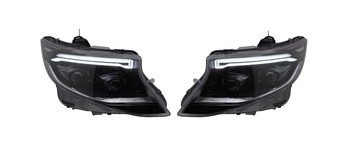 💕ART.7639 FARI FULL LED SEQ adatti per MERCEDES CLASSE V / VITO W447 14-23💕