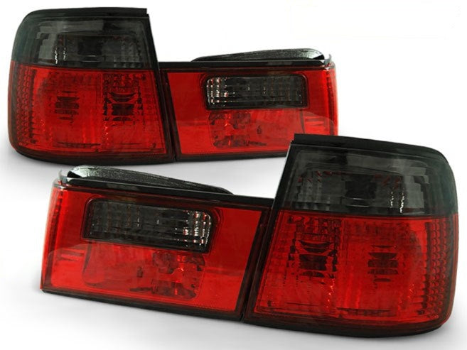 👉Fanali posteriori rossi fumé adatto per BMW E34 berlina 02.88-12.95👈