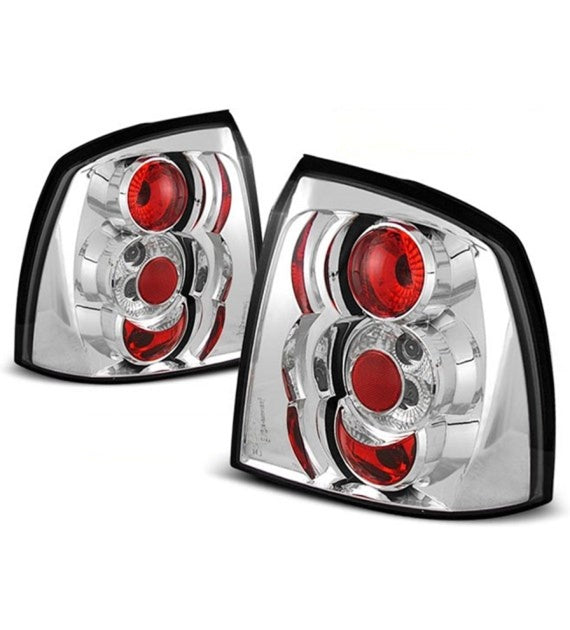 👉Fanali posteriori adatto per OPEL ASTRA G 97-04 3/5P CROMATI👈