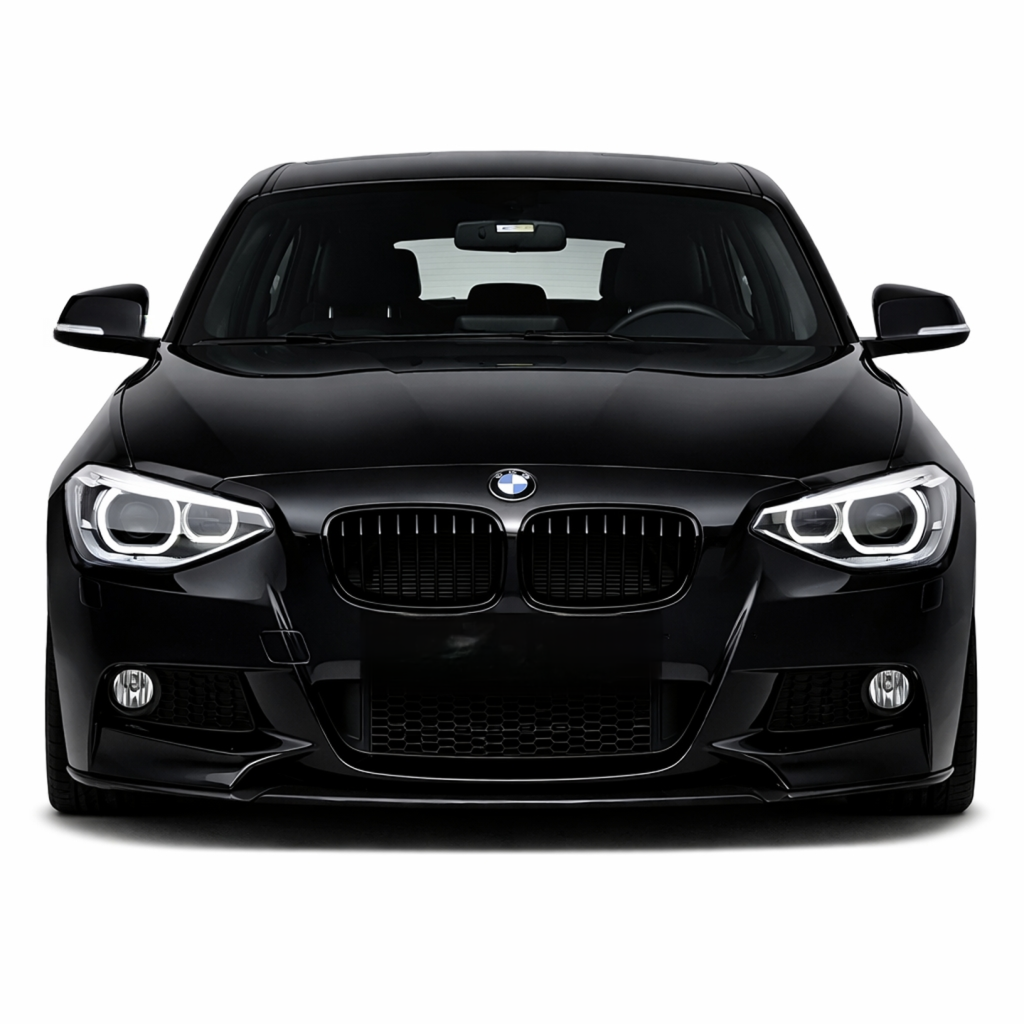 🔥ART.0083 SPLITTER PERFORMANCE STYLE F20 M IN PLASTICA NERO LUCIDO 2011-2014🔥