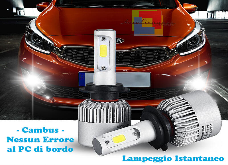 CREE LED FOG LIGHTS KIA PRO CEED 2013+ CAMBUS ICE WHITE