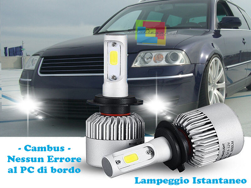 CREE LED FOG LIGHTS VW PASSAT 3BG 00-05 CAMBUS ICE WHITE