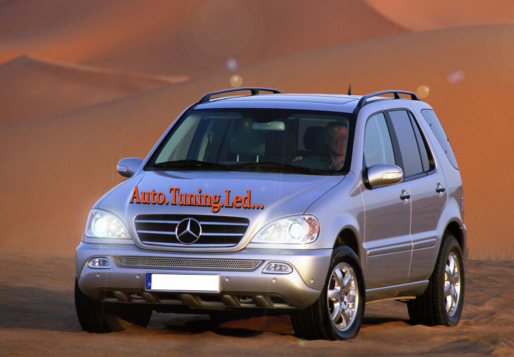 COPPIA LUCI POSIZIONI Mercedes W163 98-05 CANBUS T10 W5W BIANCO GHIACCIO AUTOELEGANCERICAMBI