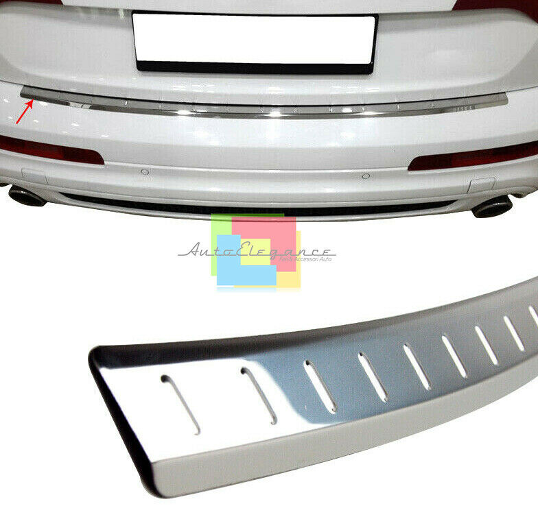 PIASTRA CROMATA PORTELLONE COFANO POSTERIORE AUDI Q7 ACCIAIO INOX