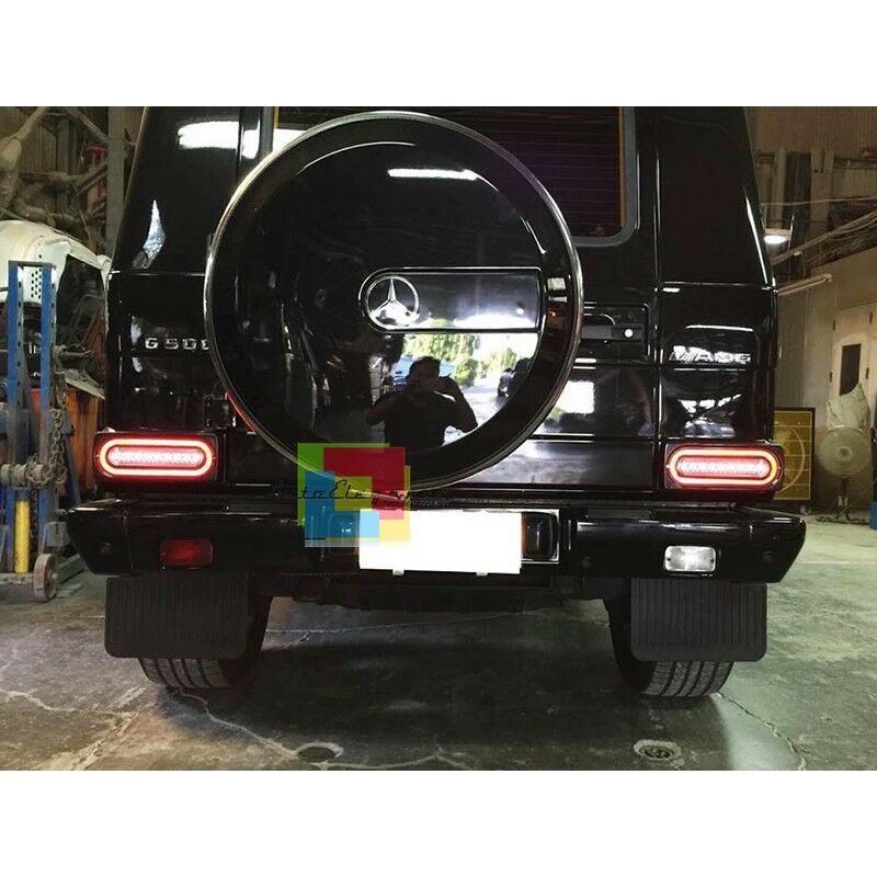 FARI POSTERIORI LED MERCEDES G W463 1989-2016 FANALI FUME FRECCE DINAMICHE .-