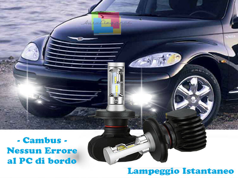 LAMPADE FENDINEBBIA LAMPEGGIO ISTANTANEO LED CHRYSLER PT CRUISER 6000K CREE