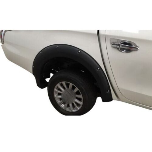 PARAFANGHI ALLARGATI PER MITSUBISHI L200 TRITON LOOK SPORTIVO ABS OPACO GREZZO