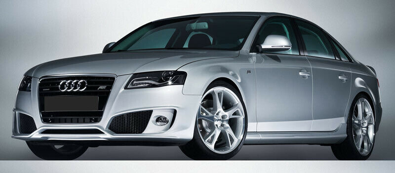 MINIGONNE LATERALI PER AUDI A4 B8 8K 2008-2015 SPORTIVE SOTTO POTA RS4 ABT