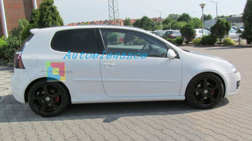 MINIGONNE LATERALI PER VW GOLF 5 2003-2008 3 & 5 PORTE SPOILER SOTTO PORTA