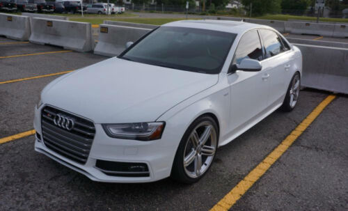 AUDI A4 B8 AVANT BERLINA RESTYLING 2012+ MINIGONNE LATERALI SLINE S4 RS4 OPACO AUTOELEGANCERICAMBI