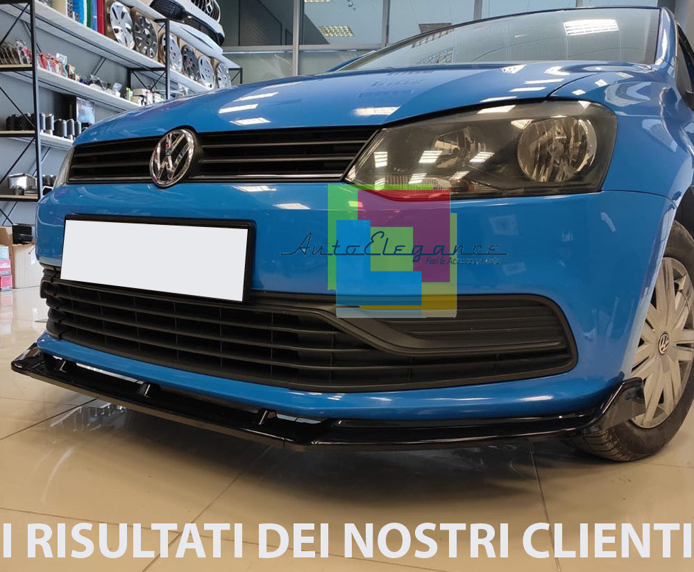 FRONT SPLITTER VW POLO 6R / 6C 2009-2017