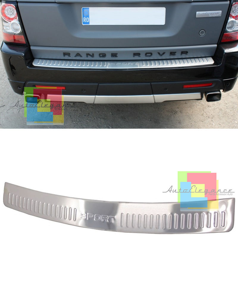 PIASTRA PORTELLONE POSTERIORE ACCIAIO INOX RANGE ROVER SPORT L320 05-13