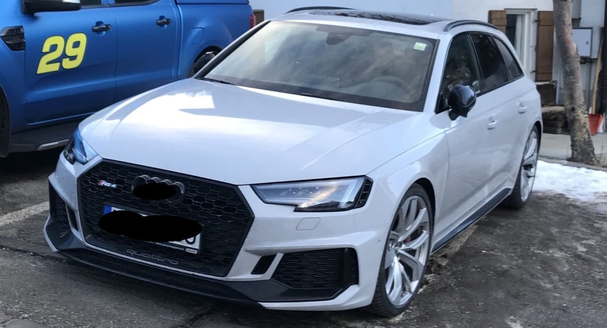 Front bumper suitable RS4 Audi A4 B9 8W Limousine Avant (2016-2018) quattro