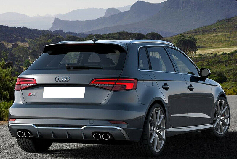 SOTTO PARAURTI AUDI A3 8V SPORTBACK 2016 IN POI DIFFUSORE PARAURTI SLINE