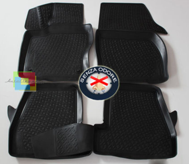 FORD FOCUS 2011-2015 TURNIER SET TAPPETINI AUTO IN GOMMA - TAPPETI TOP QUALITA -